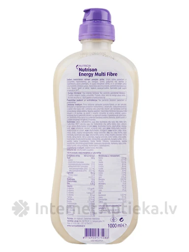 Nutrison Energy multi fibre, 1000 мл | internetaptieka.lv
