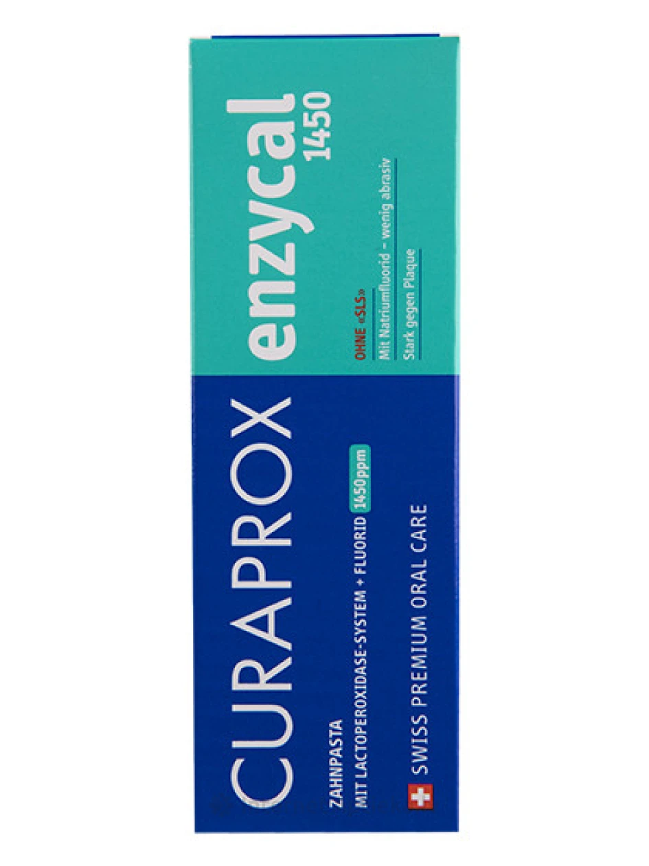 Curaprox enzycal 1450 hambapasta, 75 ml | internetaptieka.lv