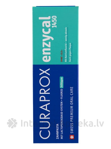 Зубная паста CURAPROX enzycal 1450, 75 мл | internetaptieka.lv