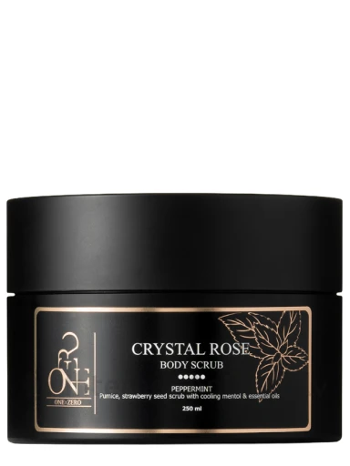 ONE:ZERO Ķermeņa skrubis "Crystal Rose", 250 ml | internetaptieka.lv