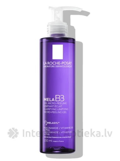 La Roche-Posay Mela B3 Micro-peeling attīroša želeja, 200 ml | internetaptieka.lv