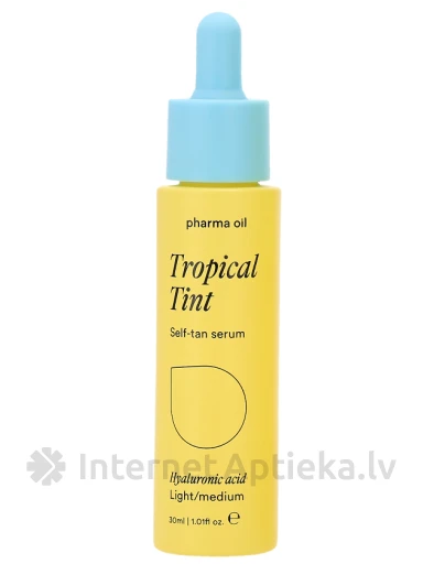 Pharma Oil Tropical tint light-medium pašiedeguma serums, 30 ml | internetaptieka.lv