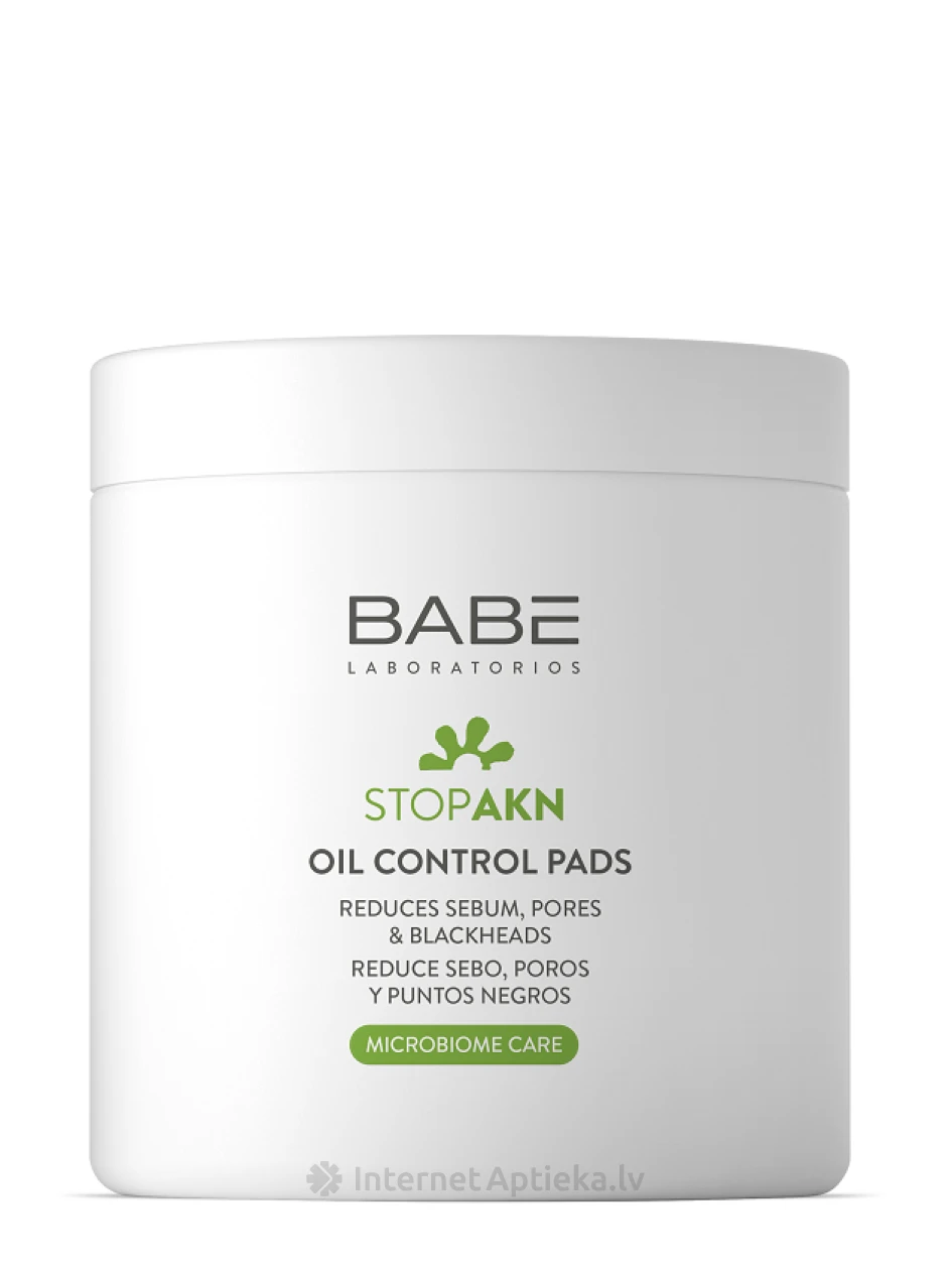 Babē Stop AKN taukainas ādas kontroles salvetes, 60 gb. | internetaptieka.lv