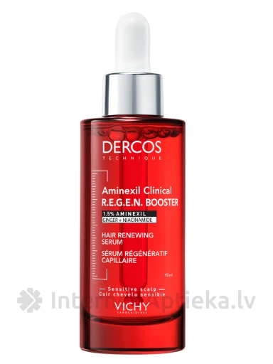 Vichy Dercos R.E.G.E.N сыворотка для стимуляции и укрепления волос, 90 мл | internetaptieka.lv