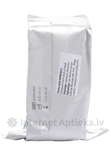 Varicex S Эластичный цинковый бинт, 10 см x 7 м | internetaptieka.lv