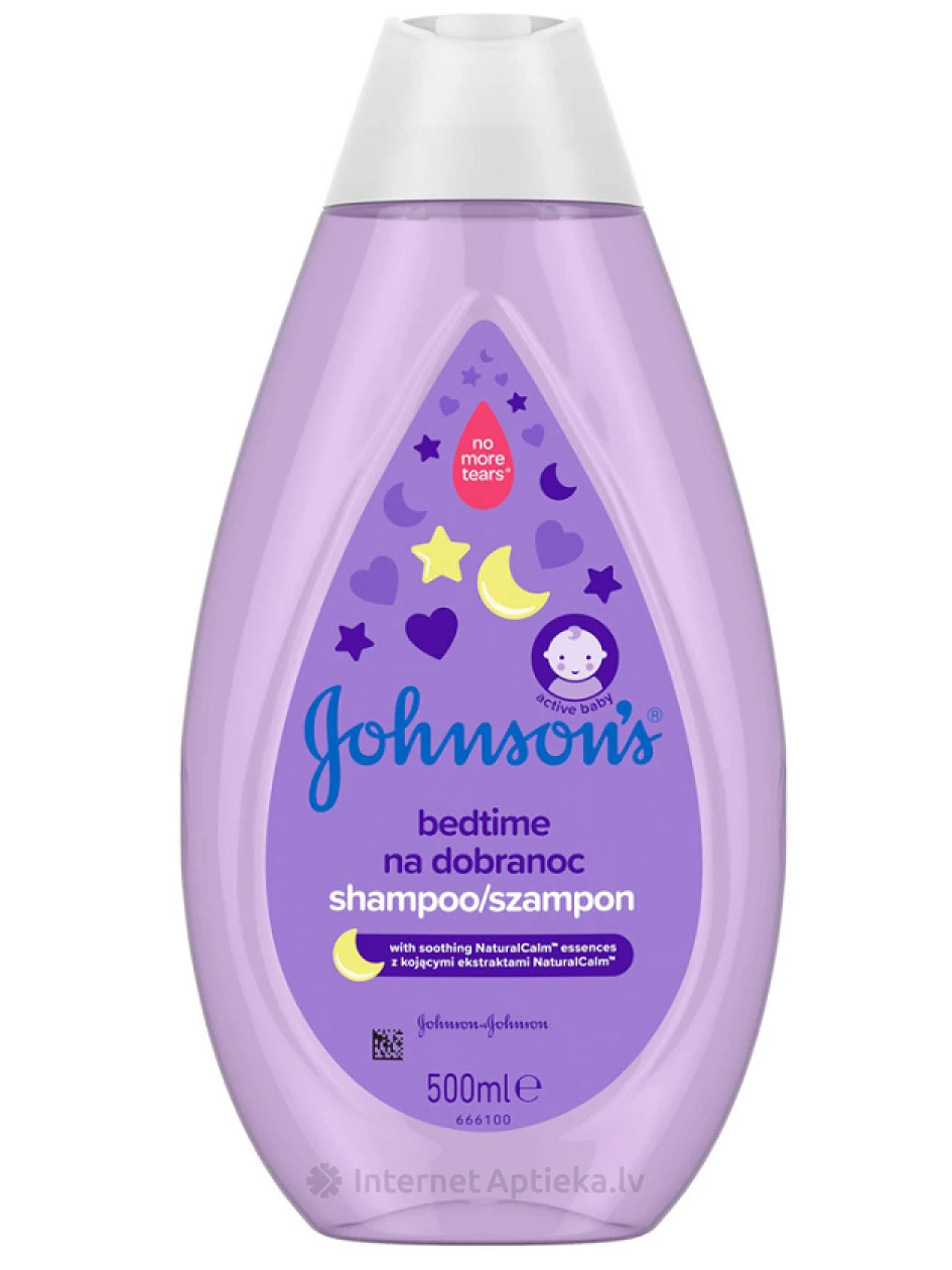 Johnson's "Bedtime" Шампунь, 500 мл | internetaptieka.lv