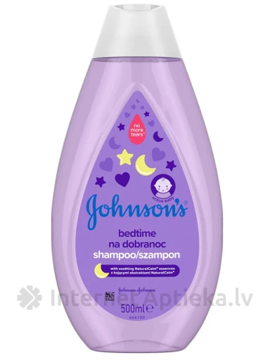Johnson's "Bedtime" Šampūns, 500 ml | internetaptieka.lv