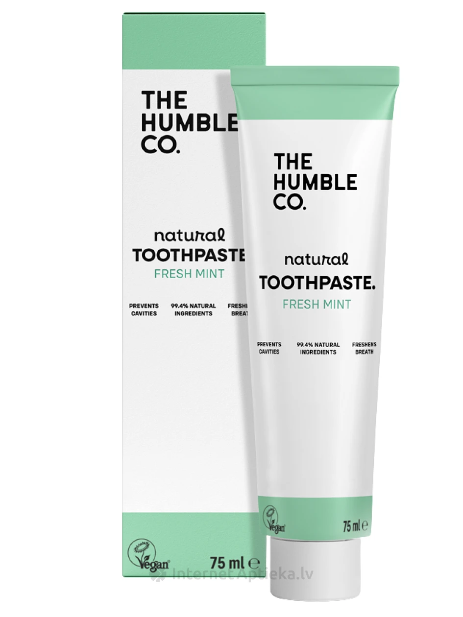 HUMBLE Fresh Mint zobu pasta, 75 ml | internetaptieka.lv