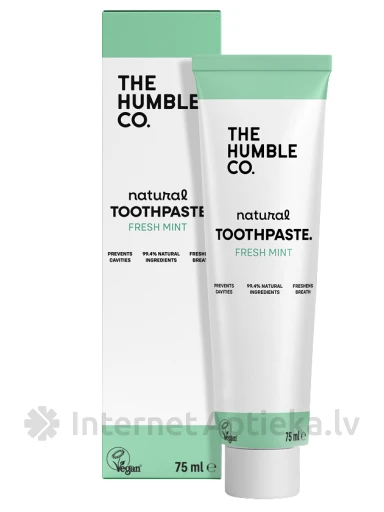 HUMBLE Fresh Mint zobu pasta, 75 ml | internetaptieka.lv