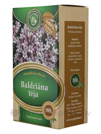 Чай из Валерианы, 100 г | internetaptieka.lv
