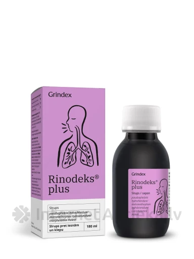 Rinodeks Plus siirup, 180 ml | internetaptieka.lv