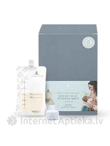 LOLA&LYKKE rinnapiima säilituskotid (10 tk) + adapter | internetaptieka.lv