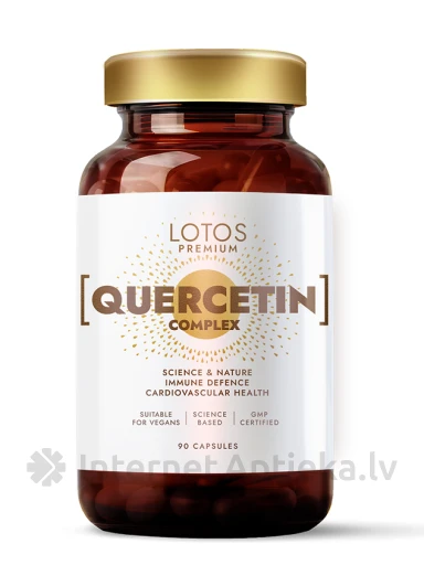 LOTOS PREMIUM Quercetin Complex kapslid, 90 tk. | internetaptieka.lv