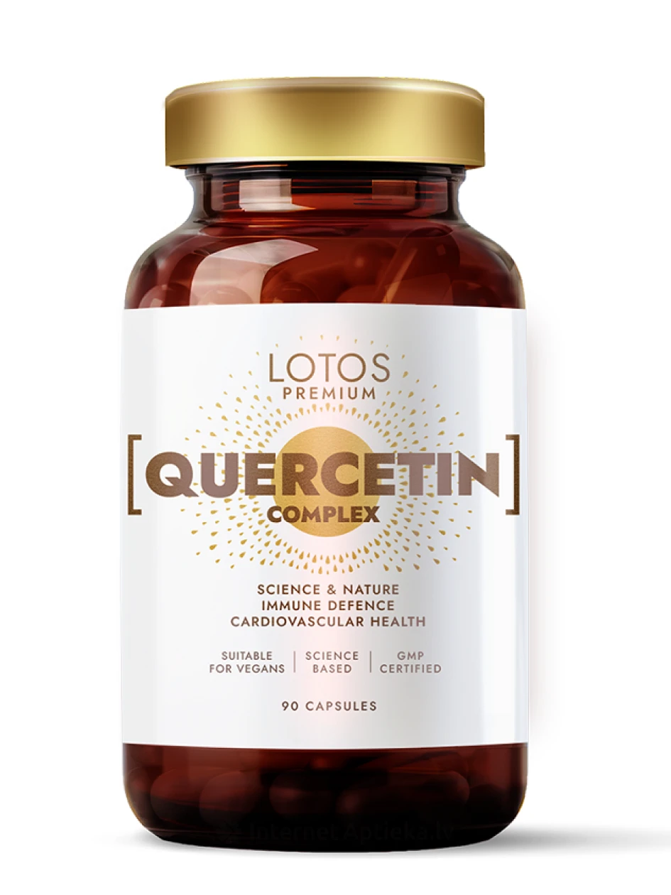 LOTOS PREMIUM Quercetin Complex kapslid, 90 tk. | internetaptieka.lv