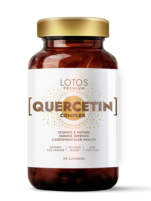 LOTOS PREMIUM Quercetin Complex kapsulas, 90