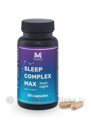 MV Health Sleeep Complex MAX, 30 kapsulas | internetaptieka.lv