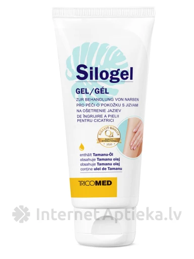 Siloge Tricomed силиконовый гель для лечения шрамов, 50 мл | internetaptieka.lv