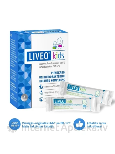 Liveo Kids maisījums, 8 paciņas | internetaptieka.lv