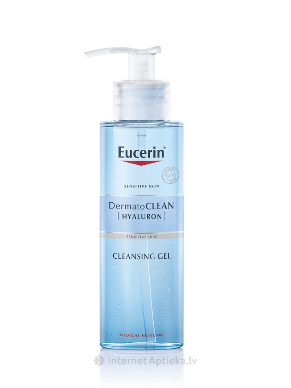 Eucerin Dermatoclean attīroša želeja normālai/jaukta tipa ādai, 200 ml | internetaptieka.lv