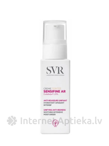 SVR SENSIFINE AR CREME TEINTEE näo kreem tundlikule nahale punetuse peitmiseks, 40 ml | internetaptieka.lv
