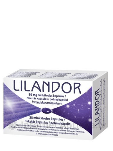 Lilandor 80 mg, 28 pehmekapslit | internetaptieka.lv