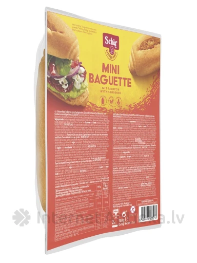 SCHAR мини багет, 150 гр | internetaptieka.lv