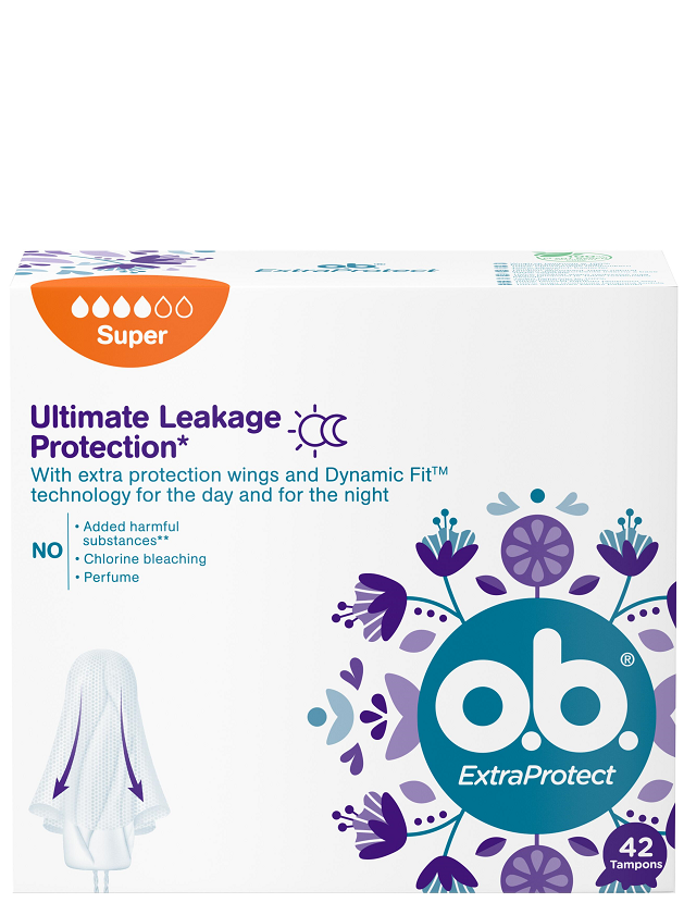 O.B. Higiēniskie tamponi EXTRAProtect Super