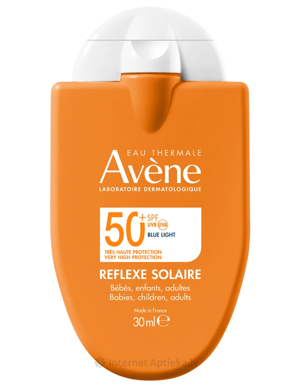 Avene Sun Reflex family защитное устройство SPF50+, 30 мл | internetaptieka.lv