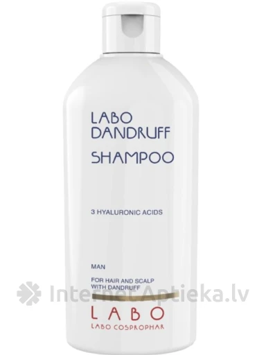 LABO DANDRUFF SPECIĀLS PRETBLAUGZNU ŠAMPŪNS VĪRIEŠIEM, 200 ml | internetaptieka.lv