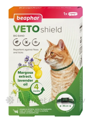 Beaphar Bio Band Kaklasiksna kaķiem, 35 cm | internetaptieka.lv