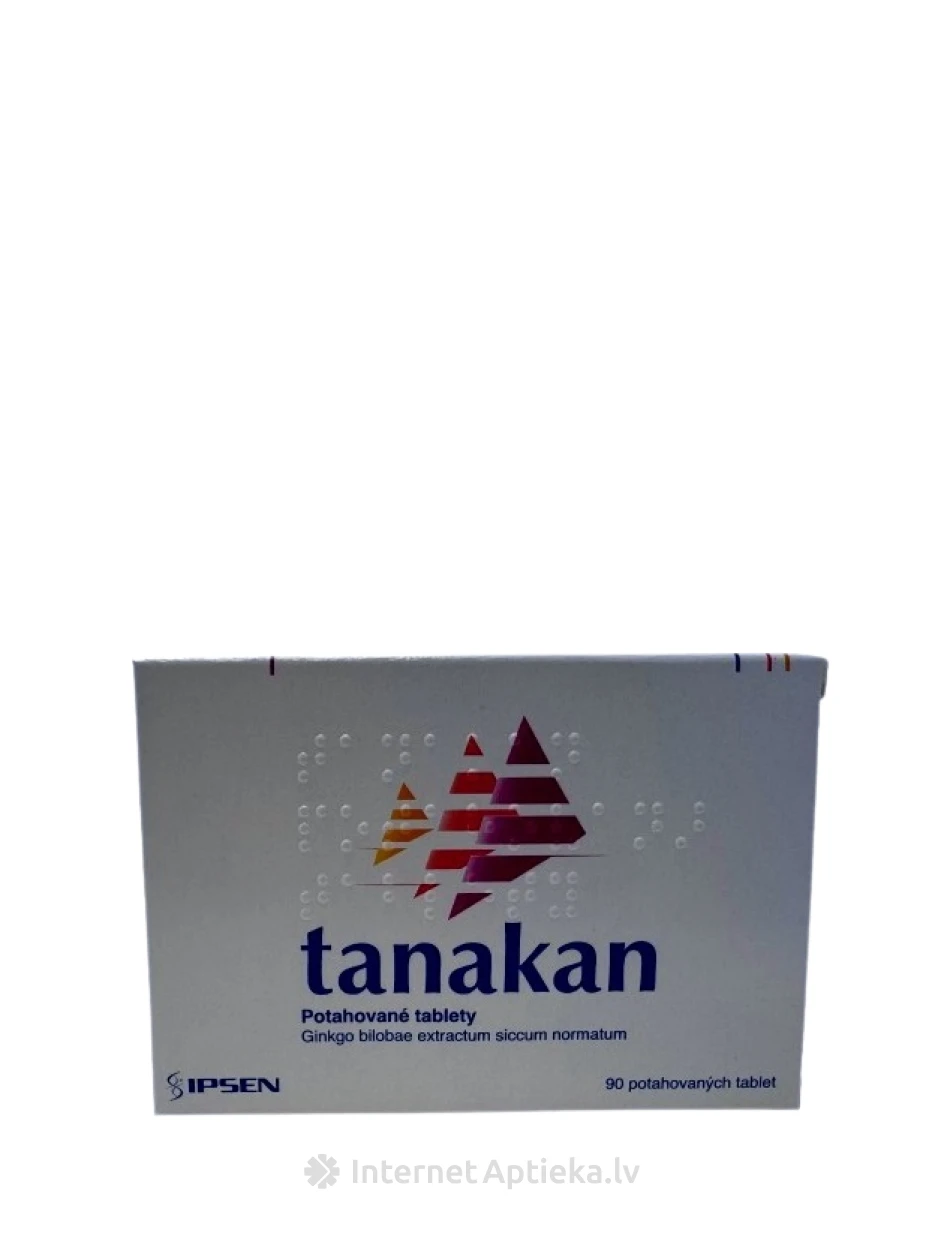 Tanakan 40 mg, 90 kaetud tabletti | internetaptieka.lv
