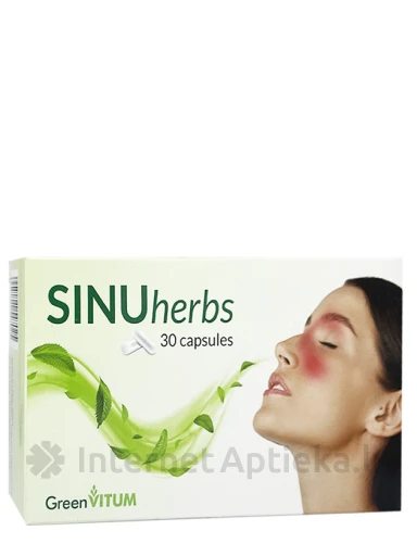 Sinuherb muudab hingamise lihtsamaks, 30 kapslit | internetaptieka.lv