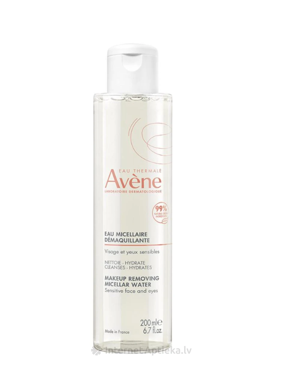 AVENE Micellaarne vesi meigi eemaldamiseks, 200 ml | internetaptieka.lv