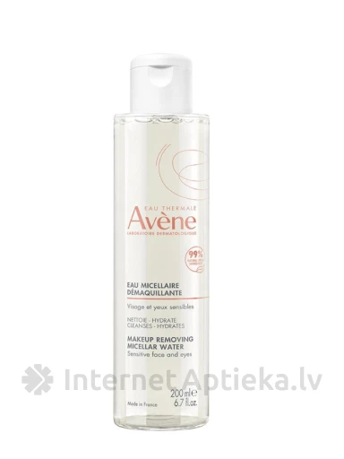 AVENE Мицеллярная вода для снятия макияжа, 200 мл | internetaptieka.lv