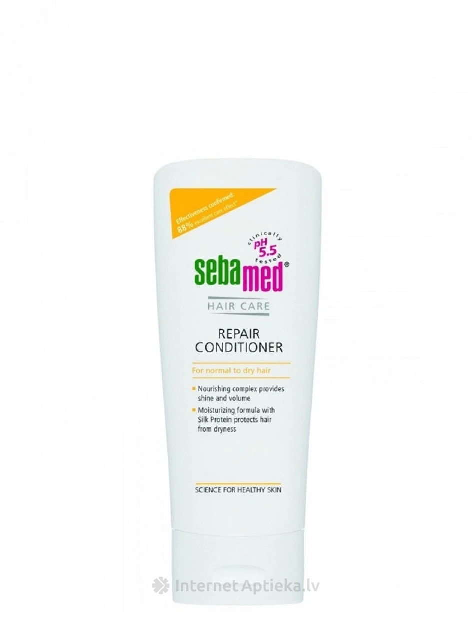 SEBAMED atjaunojošs kondicionieris normāliem un sausiem matiem, 200 ml | internetaptieka.lv