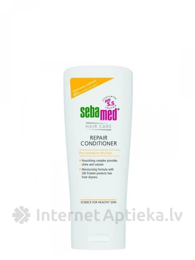 SEBAMED atjaunojošs kondicionieris normāliem un sausiem matiem, 200 ml | internetaptieka.lv