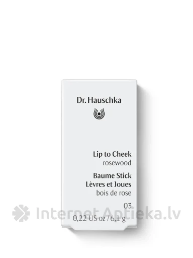 Dr. Hauschka huule ja põsevärv 03 rosewood, 6.1 g | internetaptieka.lv