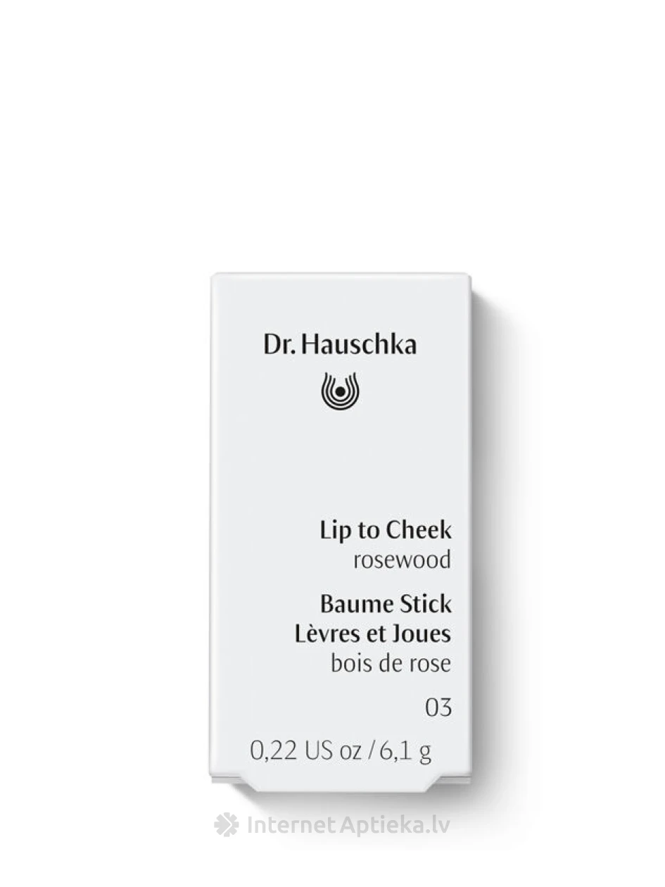 Dr. Hauschka huule ja põsevärv 03 rosewood, 6.1 g | internetaptieka.lv