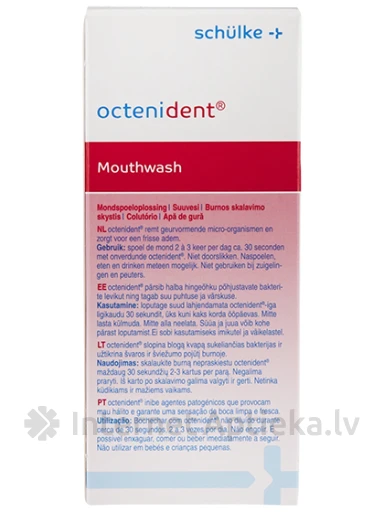 Schulke Octenident mutes skalošanas līdzeklis, 250 ml | internetaptieka.lv