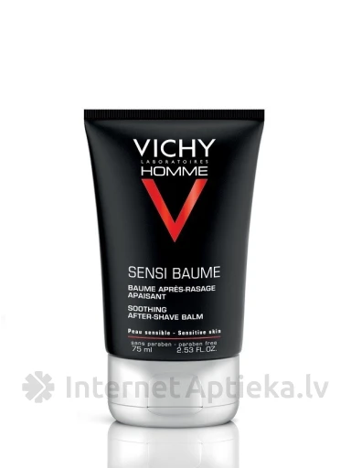 Vichy Homme Sensi balzams pēc skūšanās, 75 ml | internetaptieka.lv