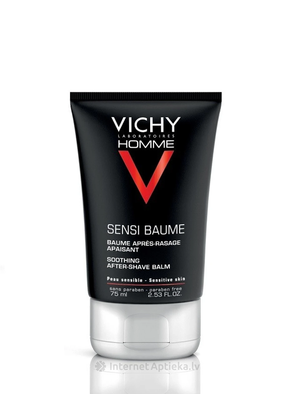Vichy Homme Sensi бальзам после бритья, 75 мл | internetaptieka.lv