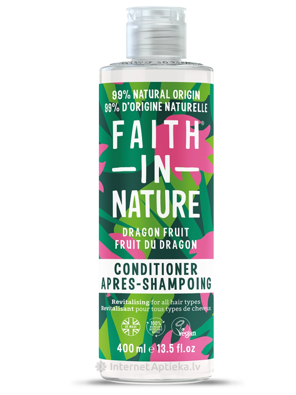 FAITH IN NATURE Dragon Fruit juuksepalsam, 400 ml | internetaptieka.lv