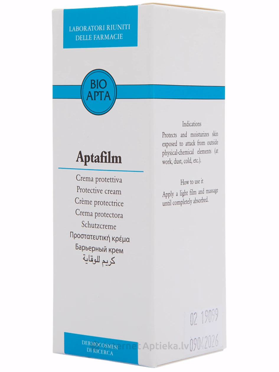 Bioapta Aptafilm roku aizsargkrēms, 75 ml | internetaptieka.lv