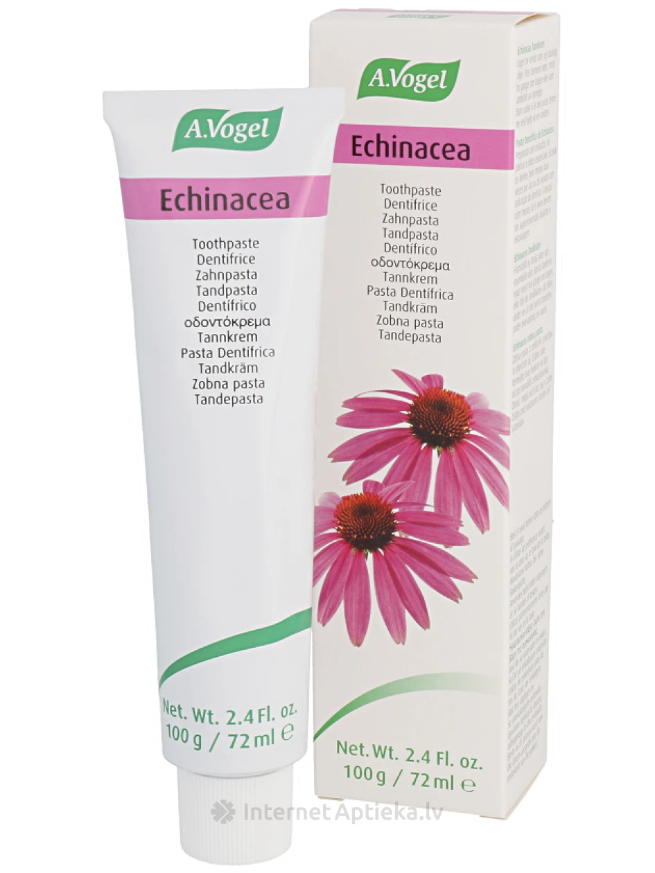A.Vogel Echinacea purpursarkanās ehinācijas zobu pasta, 100 g | internetaptieka.lv