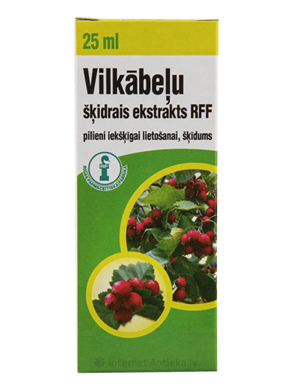 Капли Экстракта Боярышника, 25мл - InternetAptieka.Lv