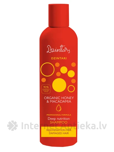 Dzintars Dzintari Шампунь для ломких и поврежденных волос, 300 мл | internetaptieka.lv