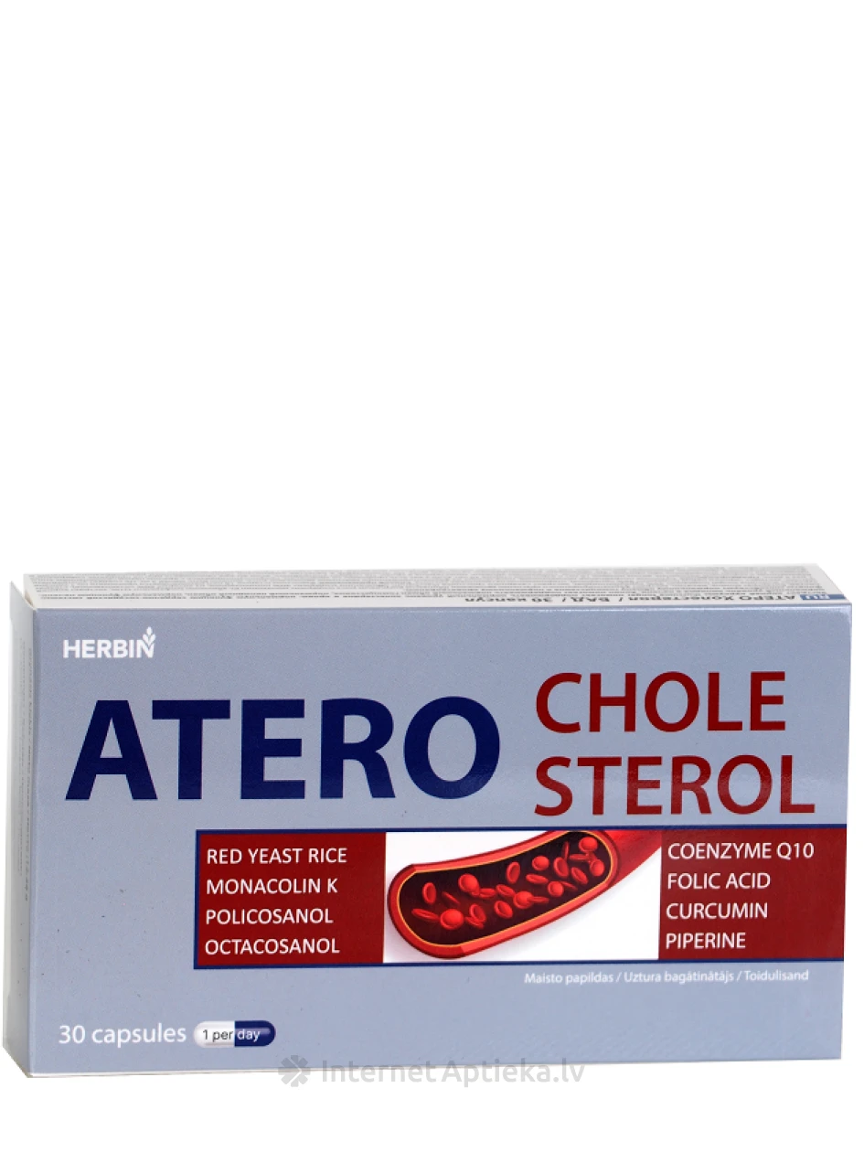 ATERO CHOLESTEROL kapslid, 30 tk. | internetaptieka.lv