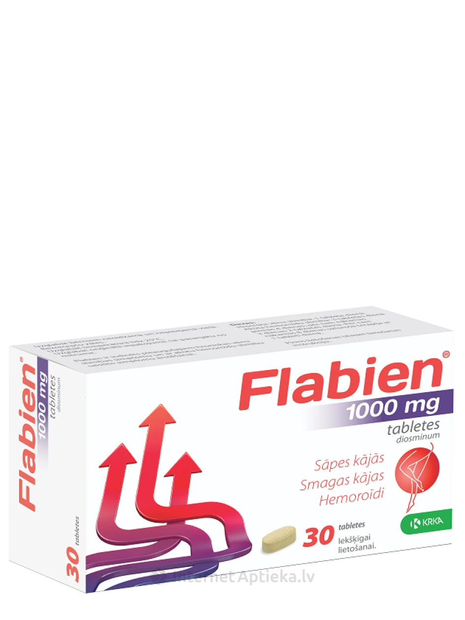 Flabien 1000 mg  tabletid, 30 tk. | internetaptieka.lv