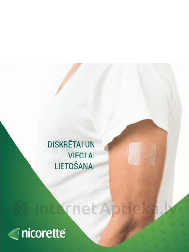 Nicorette plaastrid 10 mg/16h, 7 tk. | internetaptieka.lv