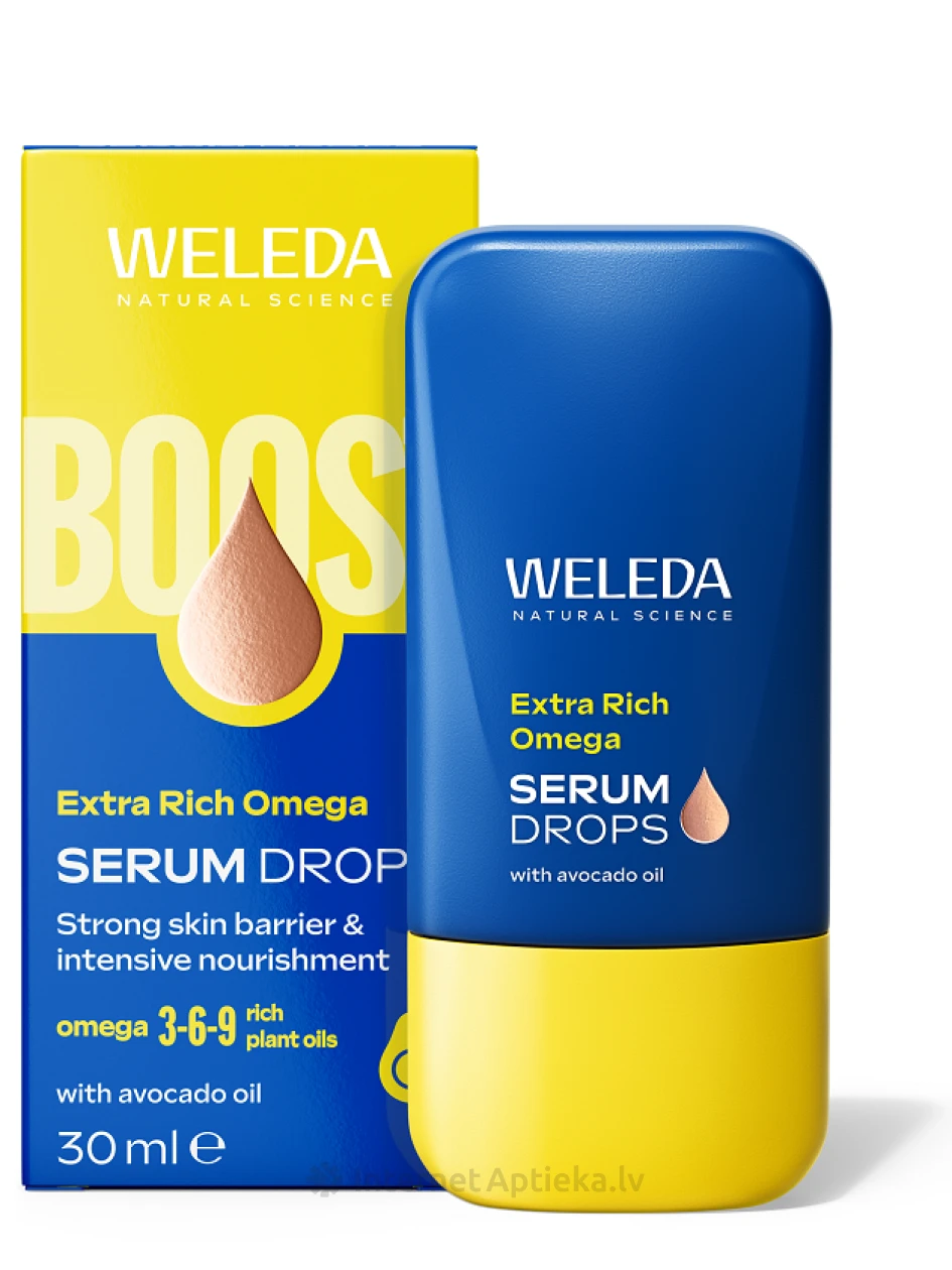 WELEDA īpaši bagātīgs serums ar Omega taukskābēm, 30 ml | internetaptieka.lv